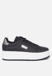 Tommy Hilfiger Flatform Leather Sneaker - Warm Stone