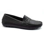 Jozini Leather Moccasin - Black - 8