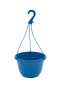 Hanging Baskets With Hanger - 25CM - Blue