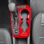 Youtoocar Car Gear Shift Panel Cover Interior Trim Compatible With Chevrolet Trailblazer 2020-2024 Accessories Red