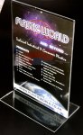 A4 Freestanding Menu Holders