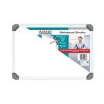 Slimline Non-magnetic Whiteboard 300 450MM