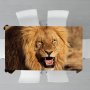 Male Lion By Fanie Heymans Rectangle Tablecloth