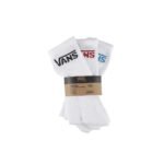 Vans - 3PACK Crew 9-13 White - White Ns