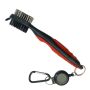 Golf Club Brush And Groove Cleaner - Red