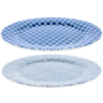 Mix Beach House Blue Plate