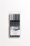 Aqua Brush Duo Grey Set 6 PC