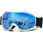 Fmy Ski Snowboard Otg Goggles Anti Fog UV400 Protection Skiing Snowmobile Goggles For Men Women Youth