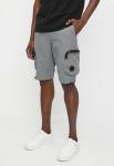 Soviet Mens Baraka Nylon Shorts In Anthracite - Anthracite 2XL