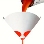 20 50PCS Spray Gun Paper Funnel Filter Paint Impurities Paint Filter