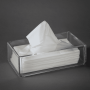 Acryluso Rectangular Tissue Box - Clear