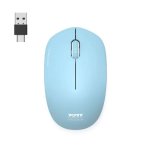 Collection II 2.4GHZ Wireless Mouse Silent Clicks Azur