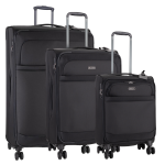 CELLINI Microlite Soft Set Of 3 Black
