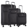 Cellini Microlite Soft Set Of 3 Black