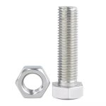 Galvanized Bolt And Nut M20 20MM X 90MM