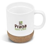 Serendipio Sienna Cork Ceramic Coffee Mug 340ML