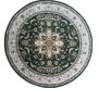 Bk Carpets & Rugs Persian Inspired Round Rug Green & Beige- 1 6 X 1 6M