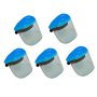 Pioneer Safety Face Shield With Clear Visor Flip Top For Grinding 5 Pack