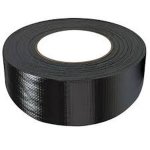 Duct Tape 48MM X 25MTR Black Per Roll 24