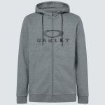 Oakley Men's Bark Fz Hoodie 2.0 - New Athletic Grey