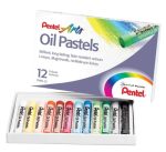 Pentel PHN-12 12 Assorted Pastels Paints