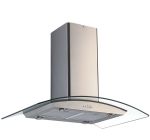Falco 90CM Island Curved Glass Extractor Fan FAL-90-I38S