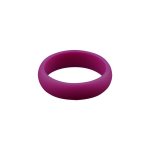Women's Silicone Ring - Colour Selection - Plum 10