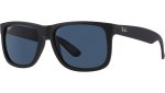 Ray-Ban - Justin Polarized - Rubber Black polycarbonate Dark Blue - RB4165 622 2V
