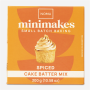 NOMU Minimakes Spiced Cake Batter Mix
