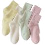 4 Pairs Fluffy Socks Womens Fuzzy Socks Cozy Winter Sleep Sock