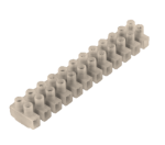 Connector Block 3A Plate Wht