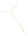 Goldair Gold Plated Cubic Zirconia Circle Detail Y-necklace