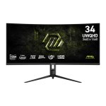 Msi Mag 342CQRF E20 34-INCH Uwqhd Curved 200HZ Refresh Rate 0.5MS Response Adaptive-sync – New
