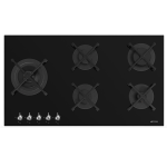 Smeg PV395LNSA2 90CM Classic Aesthetic Gas-on-glass Hob