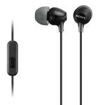 Sony MDR-EX15AP Ex Monitor Headphones Black
