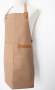 Pdj Cotton Canvas & Leather Aprons – Beige