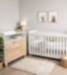 White Cot & Compactum With Pine Drawers Combo Deal