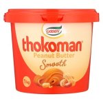 Thokoman Smooth Peanut Butter 1KG