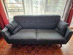 Grey Two Seater Couch