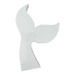 White Whale Tail Wall D Cor