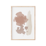 Nude Splatters 2 Art Print - A1