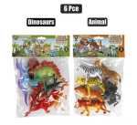 Animals Assorted Set 6PC 8-10CM Marketplace Brits Bros
