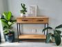 Simbi Oak Console Table