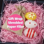 Set Gift Wrap Shredded Paper Filler Pink Raffia Confetti Scrap Filler Easter Grass Crinkle Cut Tissue Paper Easter Gift Wrap Bas
