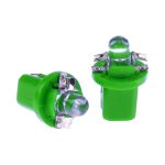 T5 Smd 5 LED Instrument Cluster Bulbs - Pair Green - Autostyle Motorsport South Africa