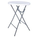 Minhaj Homeware Folding Standing Bar Table 80CM