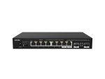 TEM2010F 10-PORT 2.5G Unmanaged Switch With 8X RJ45 And 2X Sfp Ports
