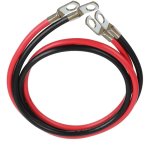 80CM 25MM Battery Cable With Lugs Red And Black
