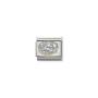 Composable Classic Link Agate Drusie Silver Moon