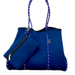 Neoprene Tote Bag Large - Blue Sailor
